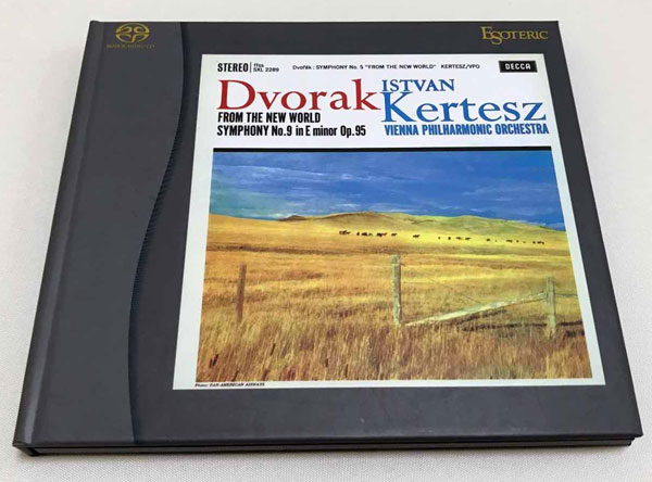 エソテリックsacd ドヴォルザーク 交響曲第9番 新世界より ケルテス ウィーン フィル 買取